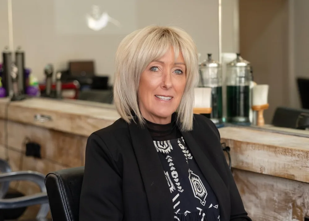 Sam at CHAIR Hair Salon Sam, senior stylist and colour specialist at CHAIR Hair Salon