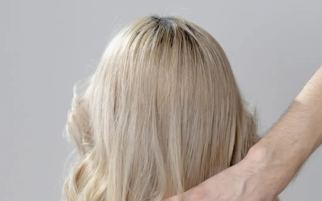 Hand-painted blonde balayage finished at CHAIR